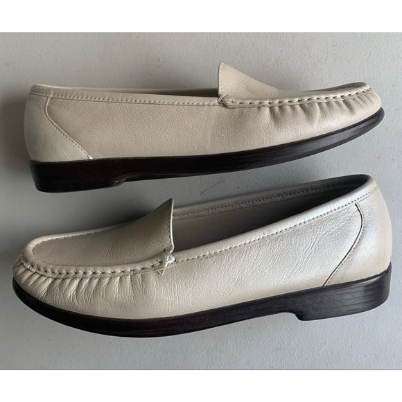 SAS Pearlescent Cream Loafers Women’s Size 9.5 - Picture 5 of 6